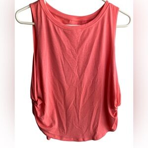 Athleta twist activewear yoga tank top pink small